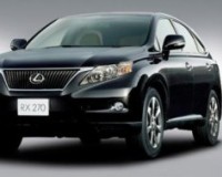 Lexus-RX270-2010 Compatible Tyre Sizes and Rim Packages